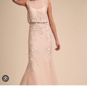 Anthropologie BHLDN Devon blouson dress